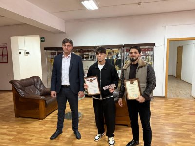 ​ЗАМЕСТИТЕЛЬ МИНИСТРА СПОРТА РИ ТАГИР СУЛТЫГОВ ВРУЧИЛ УДОСТОВЕРЕНИЕ МАСТЕРА СПОРТА РОССИИ ДЗЮДОИСТУ ИЗ ПЛИЕВО