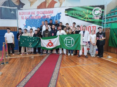 ​ИНГУШСКИЕ КАРАТИСТЫ ЗАВОЕВАЛИ ТРИ МЕДАЛИ НА ВСЕРОССИЙСКИХ СОРЕВНОВАНИЯХ В МАЙКОПЕ