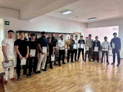 ​В МИНСПОРТА ИНГУШЕТИИ ПОЗДРАВЛЯЛИ ПОБЕДИТЕЛЕЙ И ПРИЗЕРОВ ЧЕМПИОНАТА И ПЕРВЕНСТВА РОССИИ ПО ВСЕСТИЛЕВОМУ КАРАТЭ