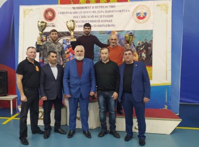 Сборная Ингушетии завоевала 38 медалей на чемпионате и первенстве СКФО по панкратиону