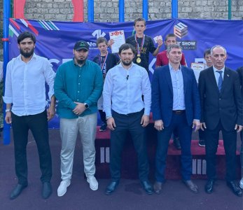 МИНИСТР СПОРТА ИНГУШЕТИИ РУСЛАН БЕЛХОРОЕВ ДАЛ СТАРТ СПАРТАКИАДЕ МОЛОДЕЖИ РЕСПУБЛИКИ ИНГУШЕТИЯ